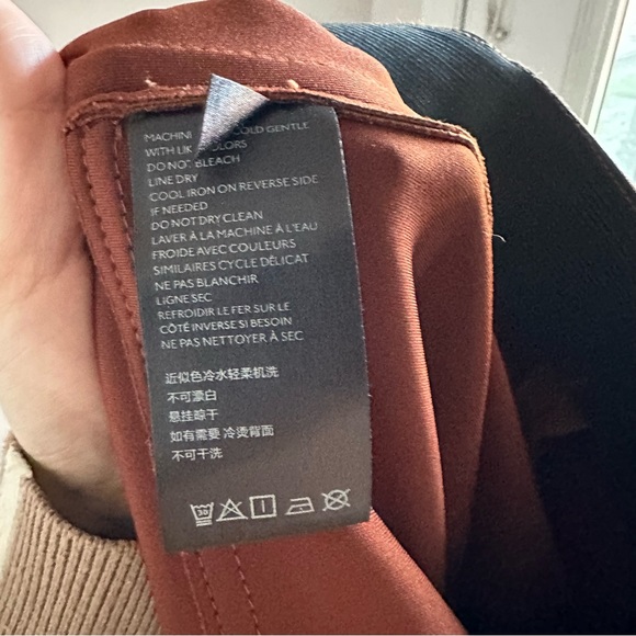 Free People Real Deal Crvy Vegan Suede Flare Pants Size 28 - Picture 6 of 9